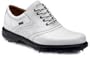 Ecco Classic Saddle GTX White Leather Golf Shoes Men (45 EU)