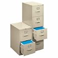 Vertical File, 2 Drawer, 15x22x26-1/16, Putty (HONH412PL)