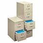 Vertical File, 2 Drawer, 15"x22x26 1/16", Putty (HONH412PL) Category: Vertical File Cabinets