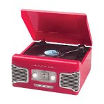 TEAC Nostalgic AM/FM Stereo System with Turntable (Black) - SL-A100
