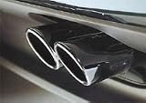 BMW X5 4.4 E53 Chrome Exhaust Tips 2003 - 2006 (set of 4) Genuine OEM 7210009121