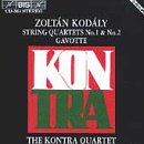 Kodaly: String Quartet No1; String Quartet No2