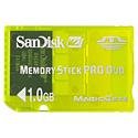 1GB Sandisk 66x Memory Stick Pro Duo Gaming