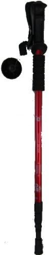 Walking Stick Aluminum Adjustable (Red)