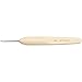 ChiaoGoo Metal Head/Bamboo Handle Crochet Hook-Size 4/2mm