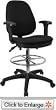 Multi Function Triple Paddle Stool W/ Adjustable Arms