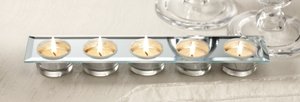 GLASS VOTIVE HOLDER - RECTANGULAR 11.8x2.4x1.2