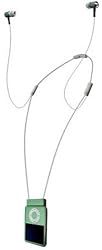 Apple iPod Nano 3rd Generation Premium Noise-Canceling Ear Buds from Radius (Green)