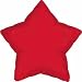 Red Star Mylar Balloon