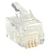 RJ11 4C Modular Connectors For Flat Cable 10 Pcs.
