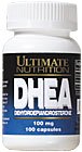 DHEA-Ultimate Nutrition DHEA Formula 25mg, 200c (2 Pack)
