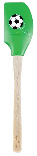 Childrens Toyshop  Kitchen & Housewares : Tovolo Spatulart Soccer Silicone Spatula