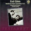 cover of Emil Gilels Plays Beethoven: Piano Concertos, Nos. 4 & 5 