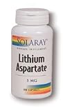 Lithium Aspartate 5mg - 100 - Capsule