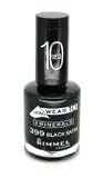 Rimmel London Black Satin Nail Polish
