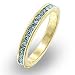 : 14K GOLD PLATED SIMULATED AQUAMARINE SWAROVSKI CRYSTAL B