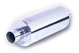 3A Racing 63-0420 Muffler Universal Round