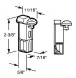 Prime Line Products Screen Door Roller Assy Top B543