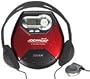 Philips Portable CD Player (Red) (AX5123)