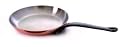 Mauviel-Cuprinox Extra-Thick 2-1/2 mm 10-1/2-Inch Round Frying Pan