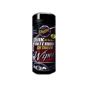 Meguiars Quik Interior Detailer Interior Wipes: Automotive
