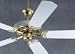 Builders Award 52 Inch Ceiling Fan Bronze With Downrods