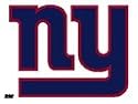 New York Giants 3 x 4 inch Static Cling Decal