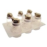 Review Tablecraft Products  / Beige Accented Lexan Salad Dispenser Set (06-0544)