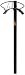 Ames True Temper 2392200 Decorative Free Standing Metal Hose Hanger with Brass Faucet