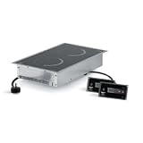 Vollrath Professional Series 69524 Dual Hob Drop In Induction Cooker Range - Front to Back 2500 Watt