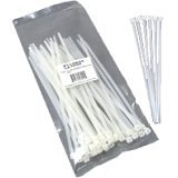 Cables To Go Releasable/Reusable Cable Ties - Cable tie - natural (pack of 50 )
