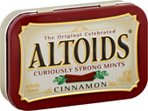 Altoids Cinnamon Mints, 1.76 oz (Pack of 3) Altoids Cinnamon Mints, 1.76 oz (Pack of 3)