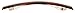 France Luxe Classic Long and Skinny Barrette - Tortoise