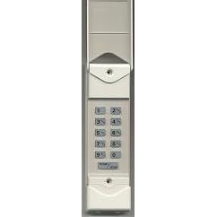 Linear DTKP wireless delta 3 8 dip switch keypad by Linear