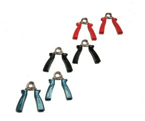 Fixed Resistance Hand Exercise Grip - Blue, X-Heavy - Pair