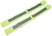 2 Stück Reflexband Sicherheitsband Leuchtband Reflektorband Armbinde neon joggen laufen Sport
