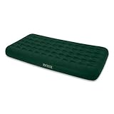 Intex Twin Supreme Airbed (Hunter Green with 6C - Cell Pump)