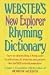 Book Webster's New Explorer Rhyming Dictionary
