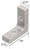 CRL 5/16 Tub Enclosure and Sliding Shower Door Corner Brackets - Package