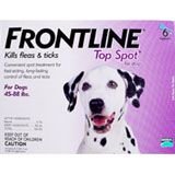 Frontline Top Spot 45-88-lbs 6 Doses (purple) (Six Dose (6-applications))