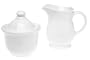 Pfaltzgraff Filigree Stoneware Sugar and Creamer Set