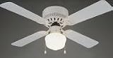Ceiling Fan - 42 in. White with Light Kit