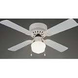 Ceiling Fan - 42 in. White with Light Kit