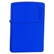 Royal Blue Matte, Zippo Logo - Pure