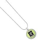 Chinese Character Symbols - Love Lime Green Pearl Acrylic Pendant Snake Chain...