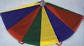 30' Deluxe Multi Colored Parachute with Twenty Four Handles 30' Deluxe Multi Colored Parachute with Twenty Four Handles