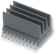 FISCHER ELEKTRONIK ICK SMD C 17 SA HEAT SINK, 17K/W, ALUM, DIL/PLCC/SMD (10 pieces)