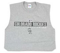 Buy Colorado Rockies Sleeveless Grey Shirt by Star Struck