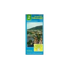 Topographische Karten Hessen, Bl.2, Naturpark Bergstra�e-Odenwald, Nordost