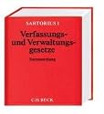 Verfassungs- und Verwaltungsgesetze 1 der Bundesrepublik Deutschland (mit Fortsetzungsnotierung). inkl. 76. EL, Stand 1. September 2004.